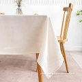 Rectangular jacquard Tablecloth for wedding